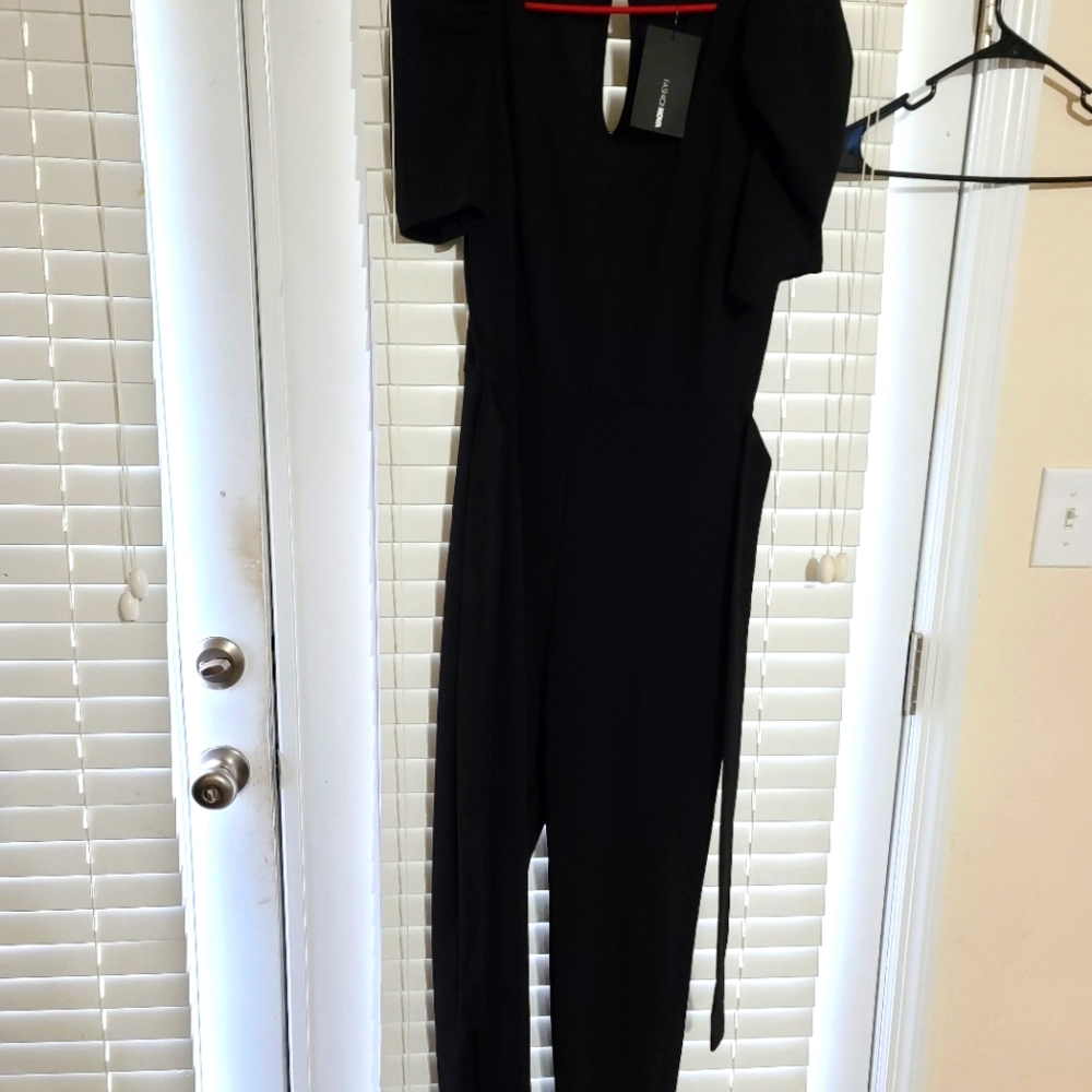 Black jumpsuit
